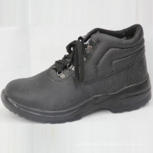 Calçados de segurança de couro genuíno (PRETO)